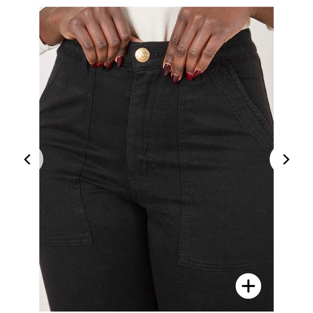 Big Bud Press unisex black work pants. Worn once! Large (12/14 fit).